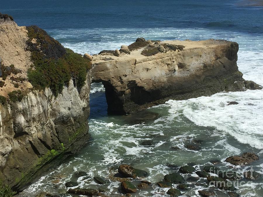 Santa Cruz Cliffs Photograph By Stephanie Daniel - Pixels