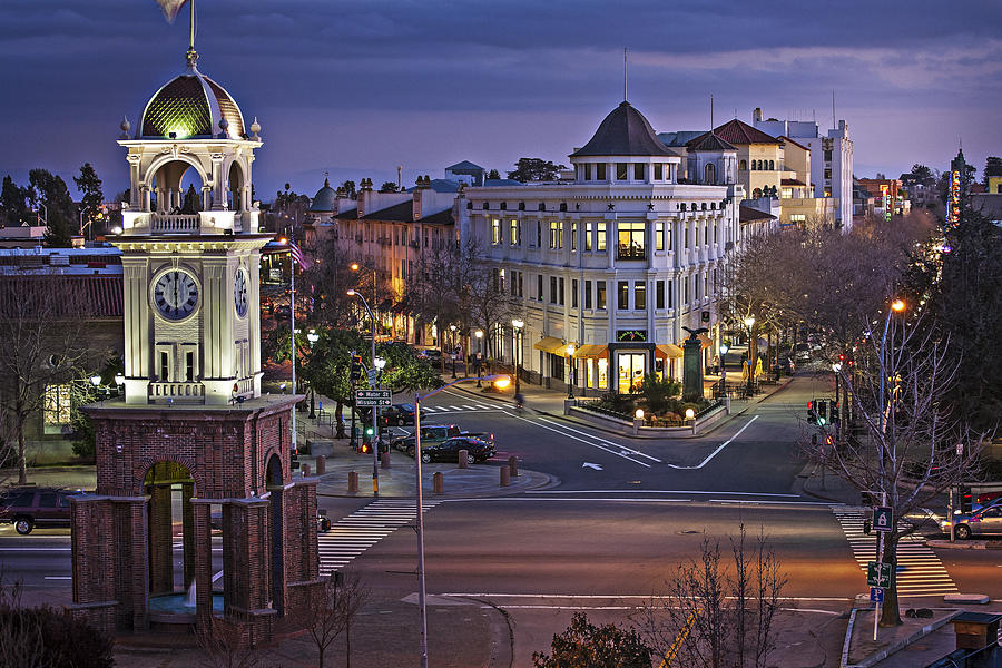 Santa Cruz Downtown Photograph by Mike Healey Pixels