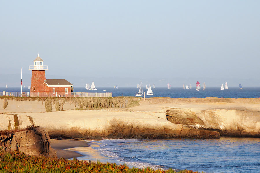 Santa Cruz Lighthouse Photograph by Paul Topp