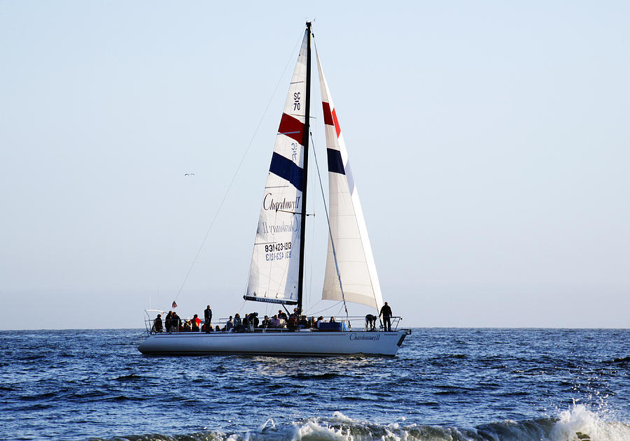 Santa Cruz Sailing Photograph by Marilyn Hunt