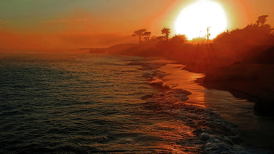 Santa Cruz Sunset by Eric Wiles Santa Cruz Sunset by Eric Wiles
