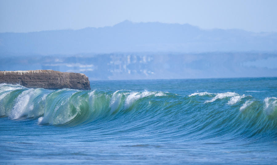 Santa Cruz Surf Photograph by Richard Kimbrough