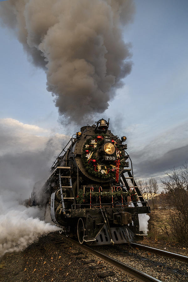 Santa Express Photograph by Wes and Dotty Weber