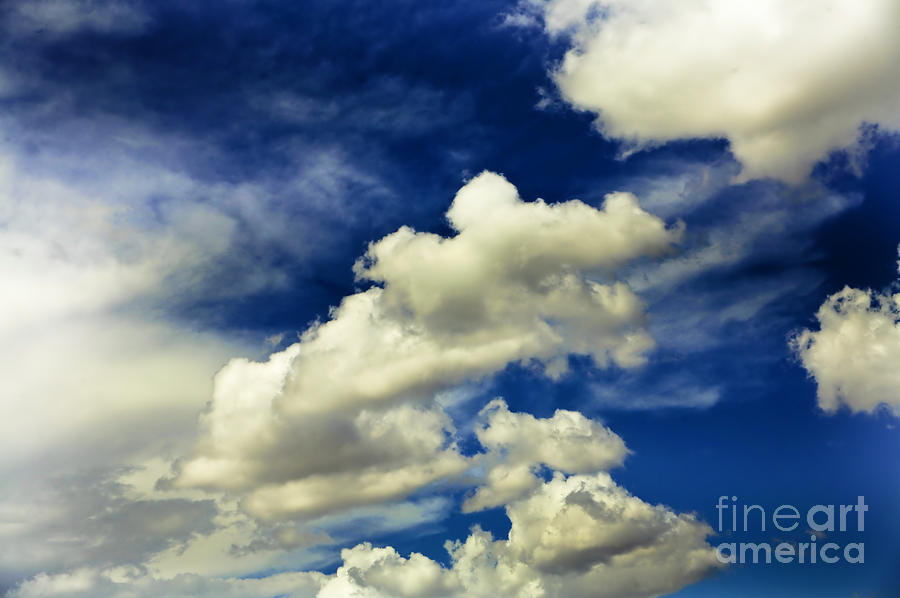 Sky Photograph - Santa Fe Clouds by Madeline Ellis