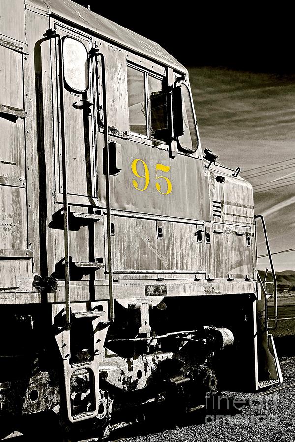 Santa Fe Railroad 95 Photograph by Michael Cinnamond
