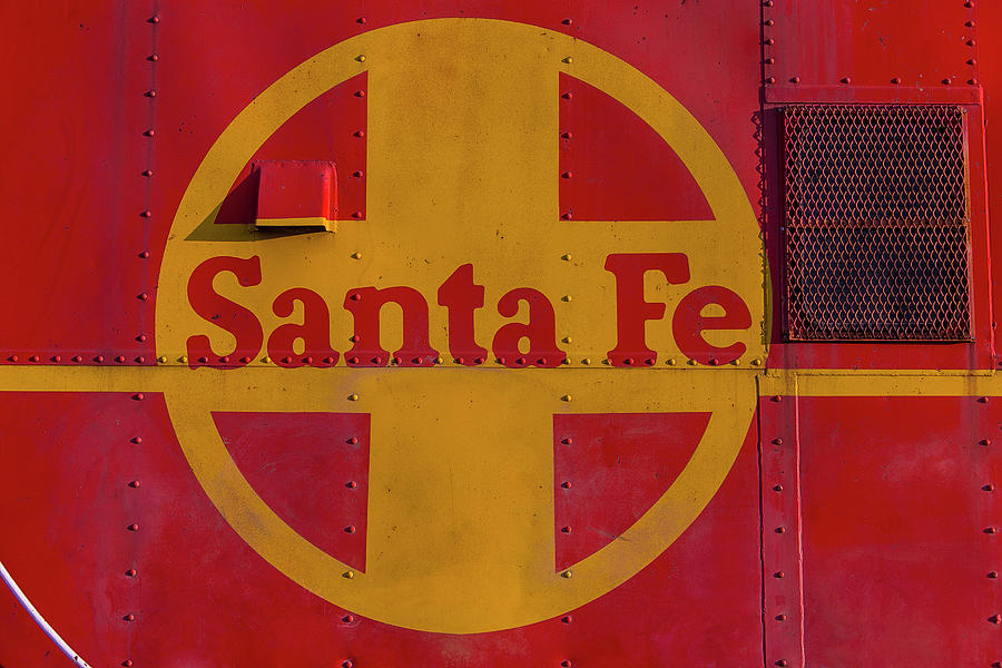 Santa Fe Railroad Photograph by Garry Gay