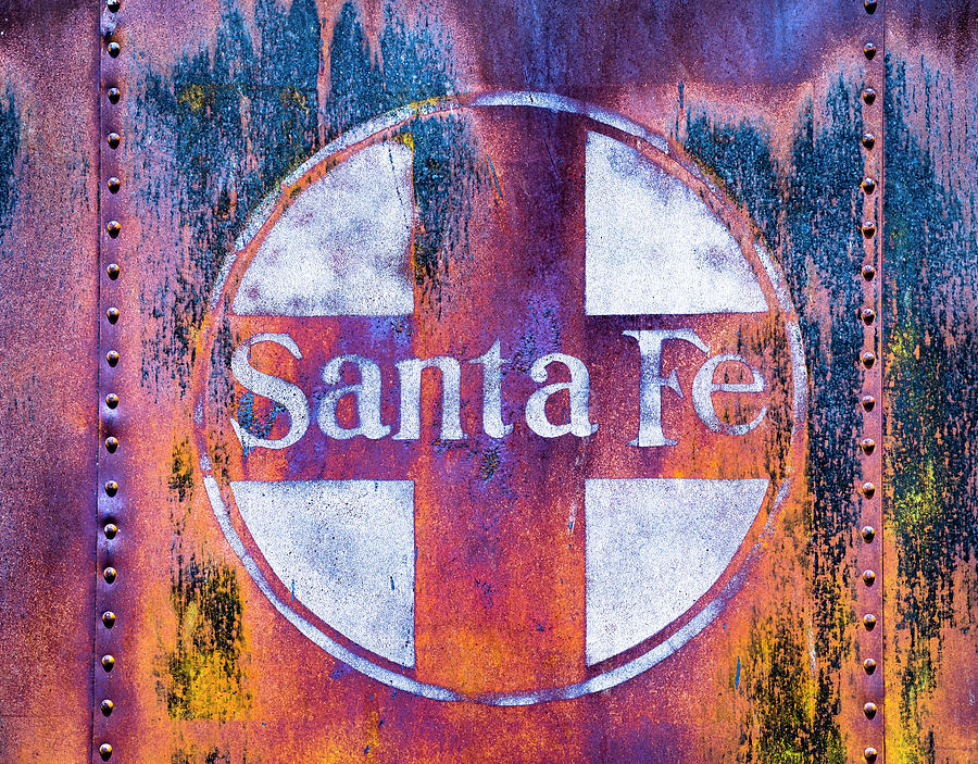 Santa Fe RR Photograph by Lou Novick