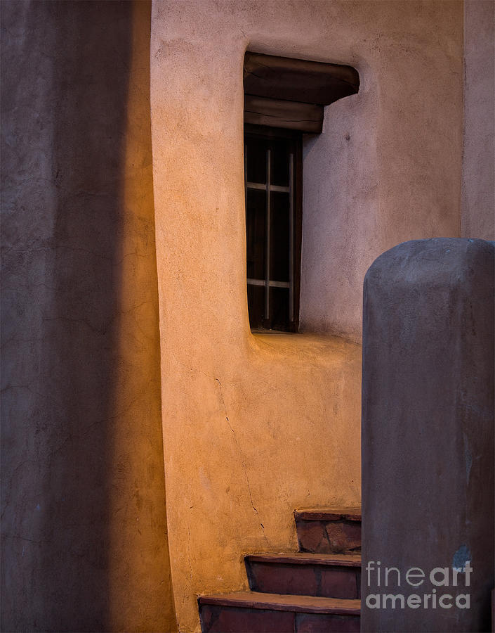 Santa Fe Steps Photograph by Patti Schulze