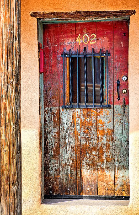 Santa Fe Weathered Entry Photograph by Robert Meyers-Lussier