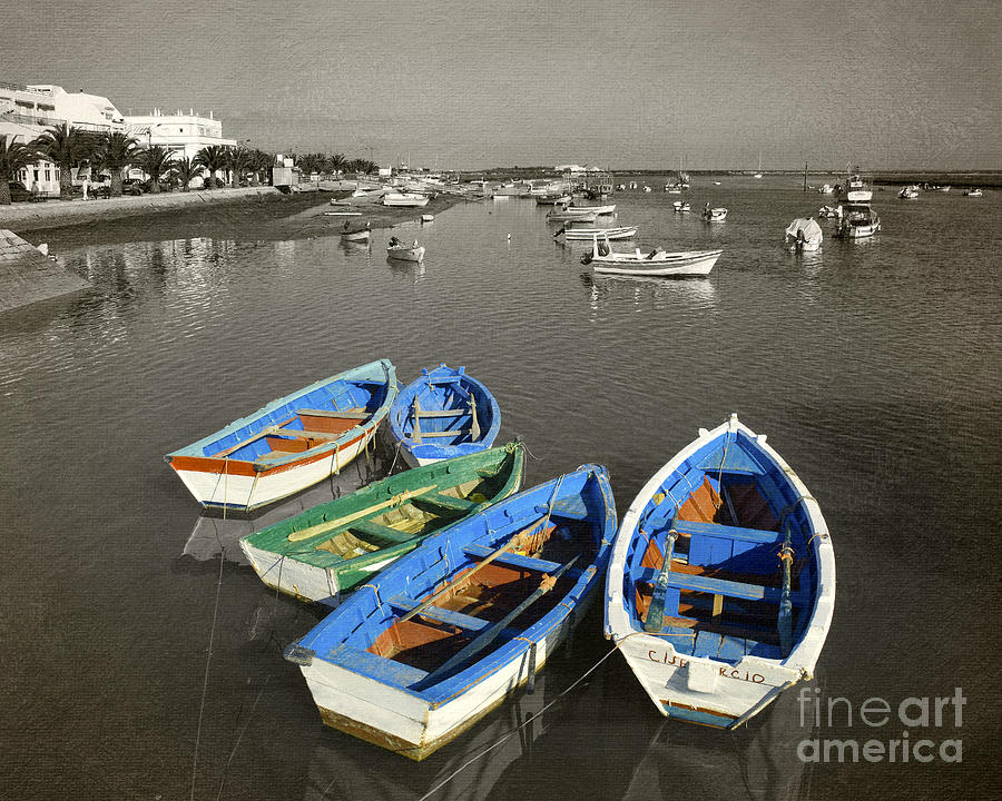 Santa Luzia boats Photograph by Mikehoward Photography