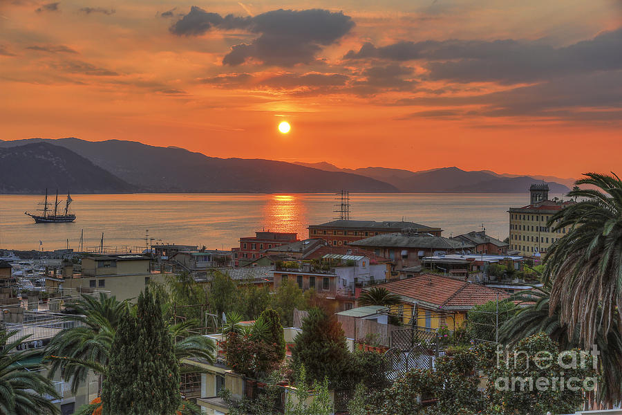Santa Margherita Sunrise Photograph by Spencer Baugh