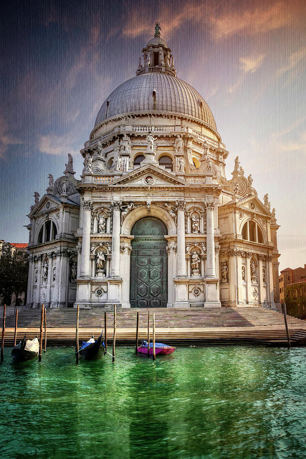 Architecture Photograph - Santa Maria Della Salute - Venice  by Carol Japp