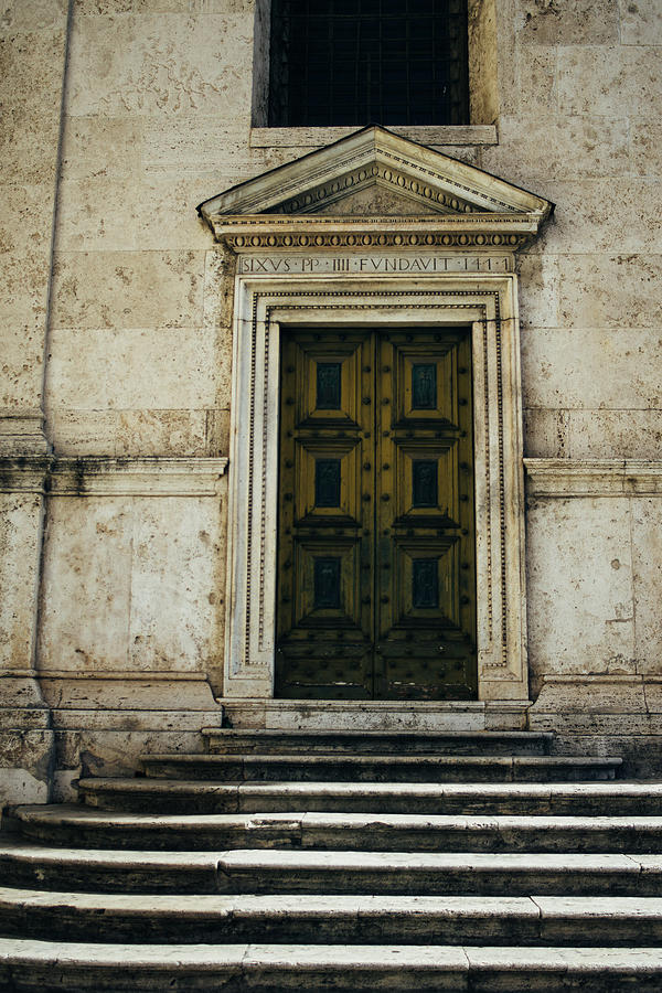 Santa Maria Door Photograph
