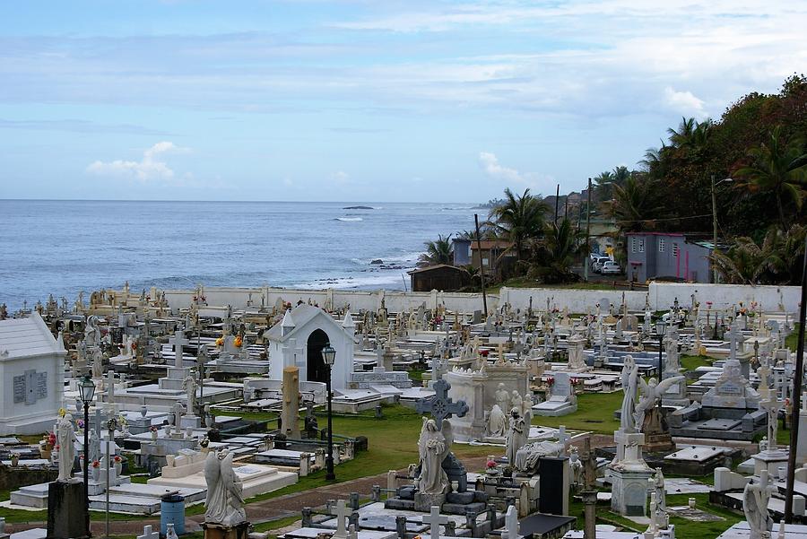 Santa Maria Magdalena De Pazzis Cemetery, Old San Juan Photograph by Lois Lepisto