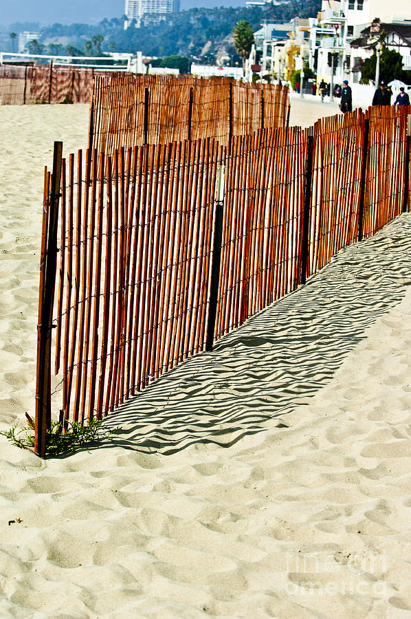 Santa Monica beach California 3 Photograph by Micah May