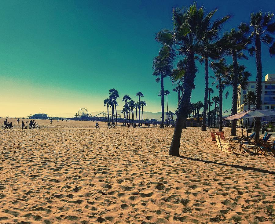 Santa Monica Beach Photograph by Meysam Turner - Fine Art America