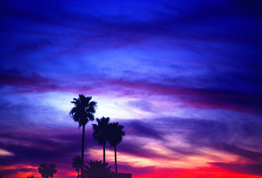 Santa Monica Beach Sunset Photograph by Marvin Wolf | Pixels