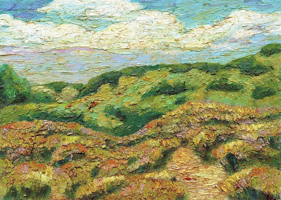 Santa Monica Hills 2 Painting by Richard Votch - Pixels
