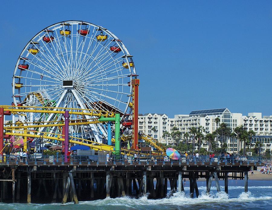 santa monica pier santa monica pier