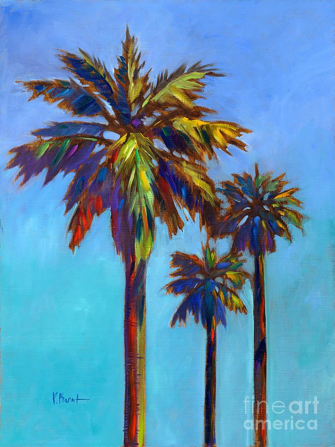 Coconut Painting - Santa Rita Palm I by Paul Brent