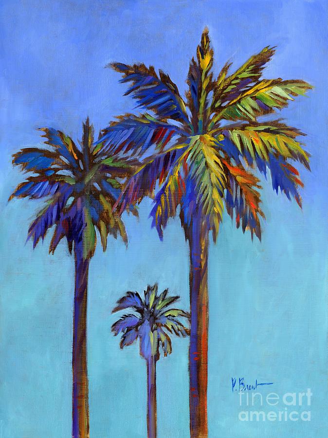 Coconut Painting - Santa Rita Palm II by Paul Brent