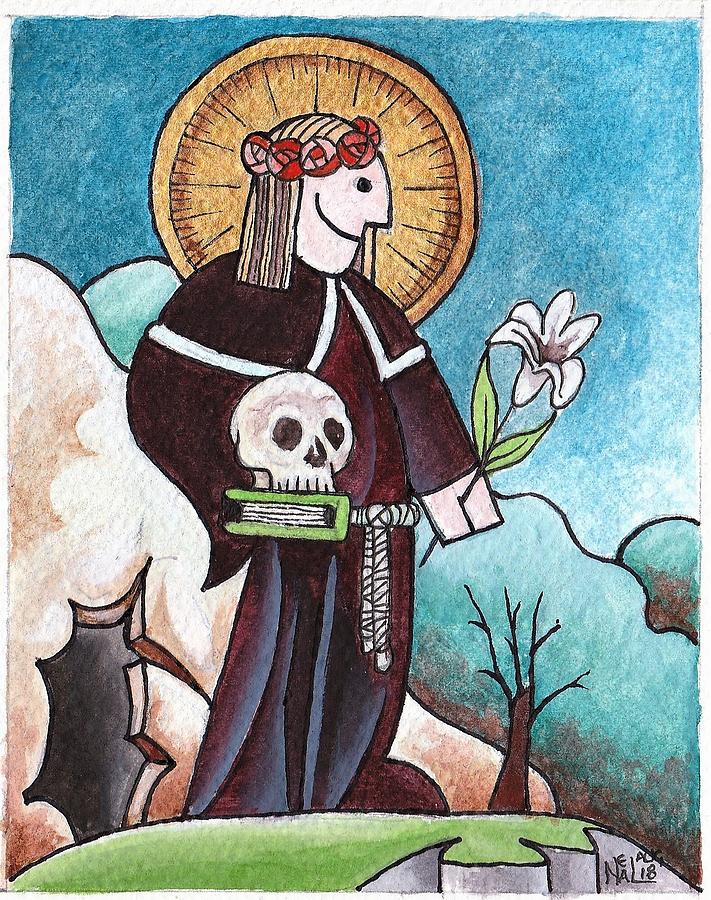 Santa Rosalia Painting by Neal Winfield Fine Art America