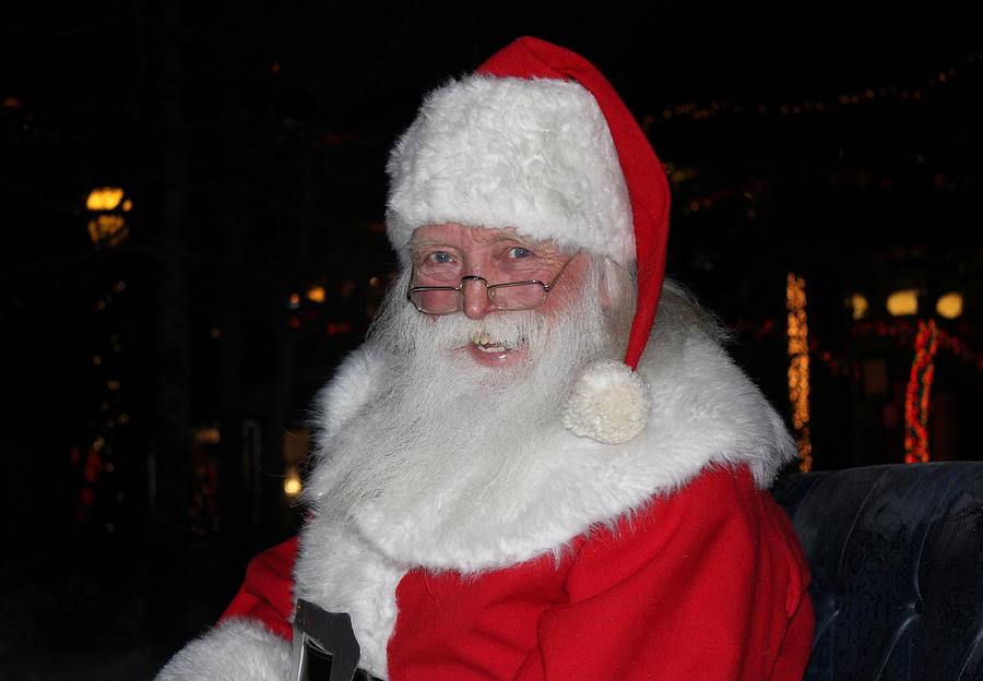 Santa With A Smile Photograph