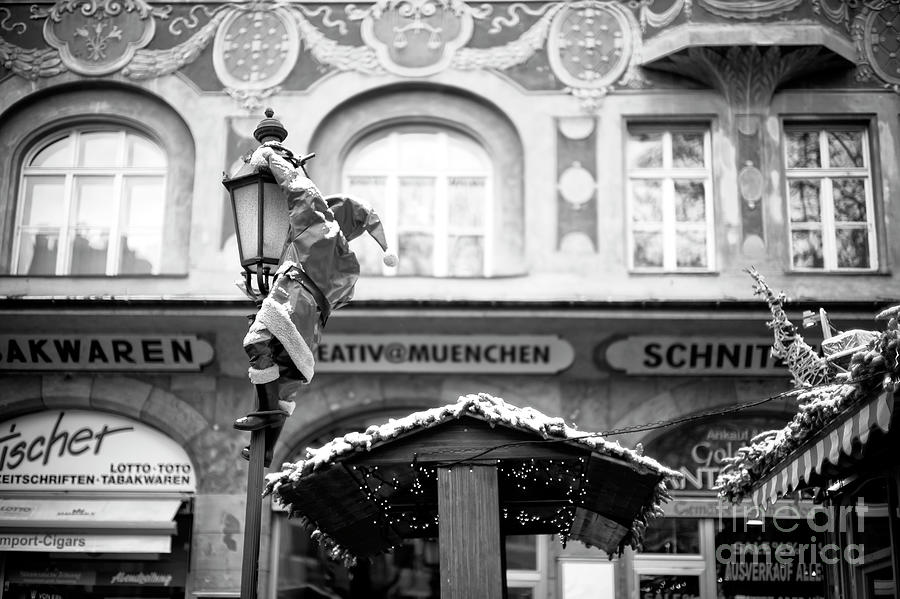 Santas Coming in Munich Photograph by John Rizzuto