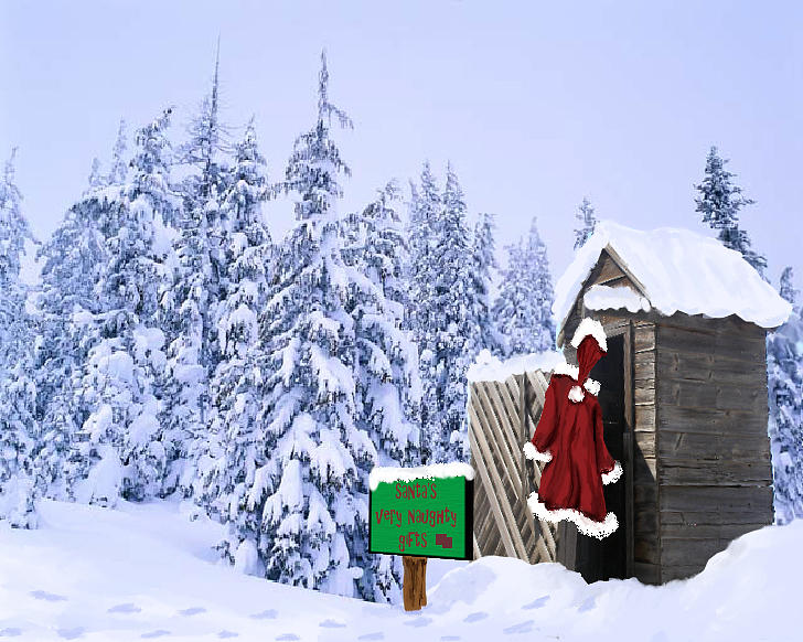 Santas Naughty Gifts Digital Art by Susan Kinney