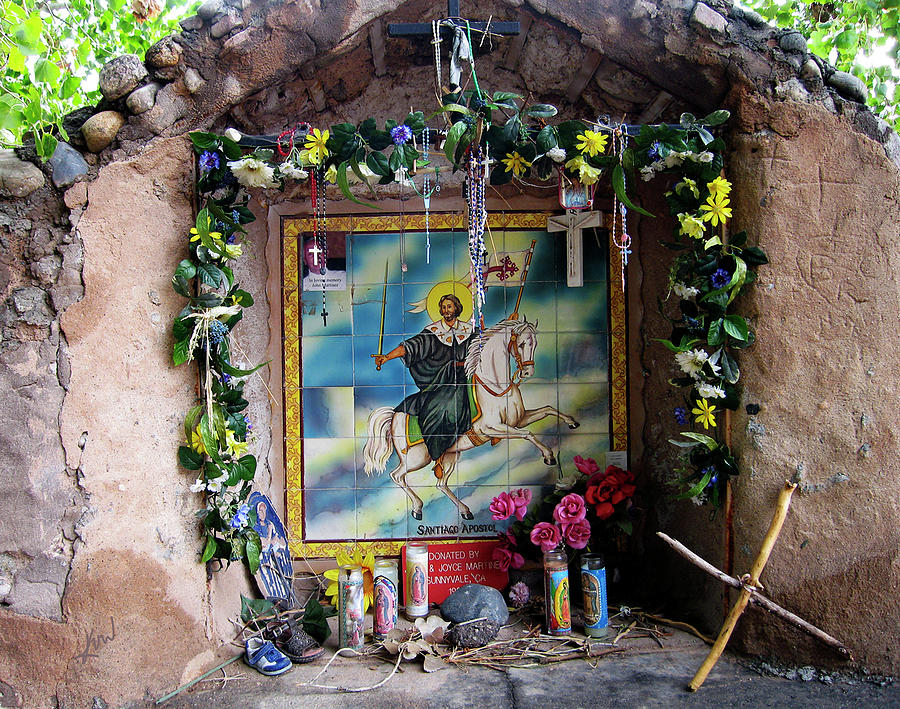 Santiago Apostel Chimayo Photograph by Kurt Van Wagner