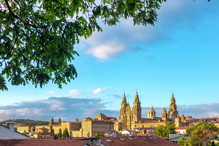 Romanesque Photograph - Santiago de Compostela Cathedral by Fabrizio Troiani