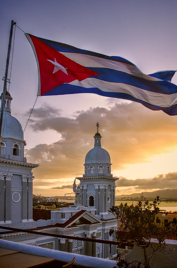 Santiago de Cuba Dusk Photograph by Claude LeTien