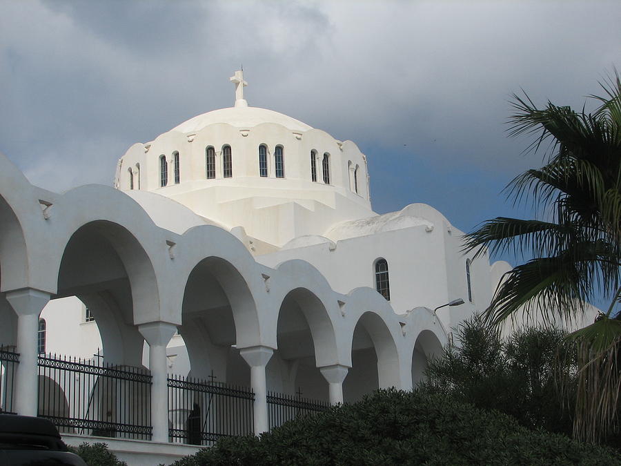 Santorini Church 2 Photograph