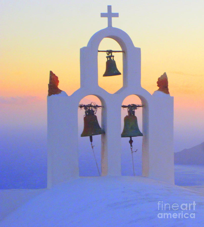Santorini Fantasy A Photograph by Kumiko Mayer