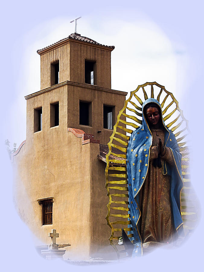 Santa Fe Photograph - Santuario de Guadalupe Santa Fe New Mexico by Kurt Van Wagner
