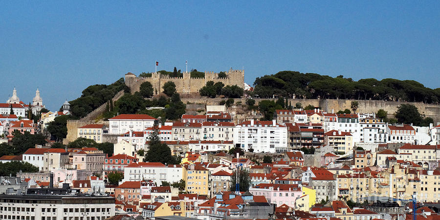 Sao Jorge fortress Lisbon 1 Photograph by Rudi Prott
