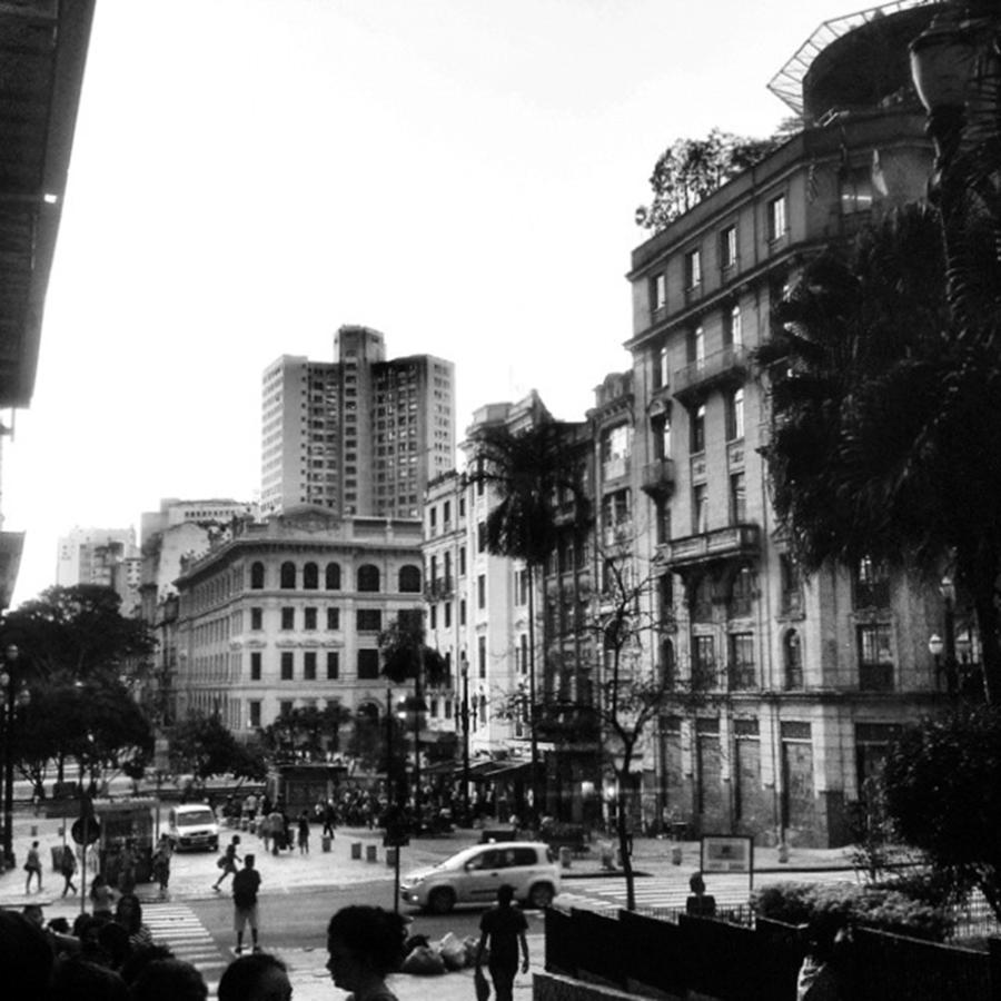 Sao Paulo Downtown #pracaantonioprado Photograph by Carlos Alkmin