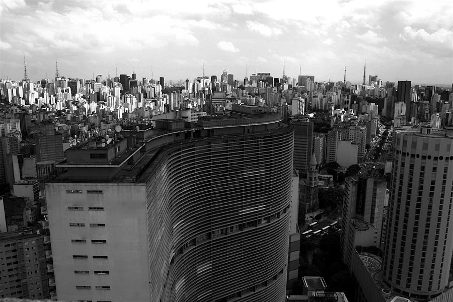 City Skyline Photograph - Sao Paulo by Pedro Fredo City Skyline Photograph - Sao Paulo by Pedro Fredo