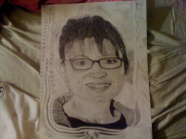 Sarah Palin Drawing - Sarah Palin by Demetrius Washington