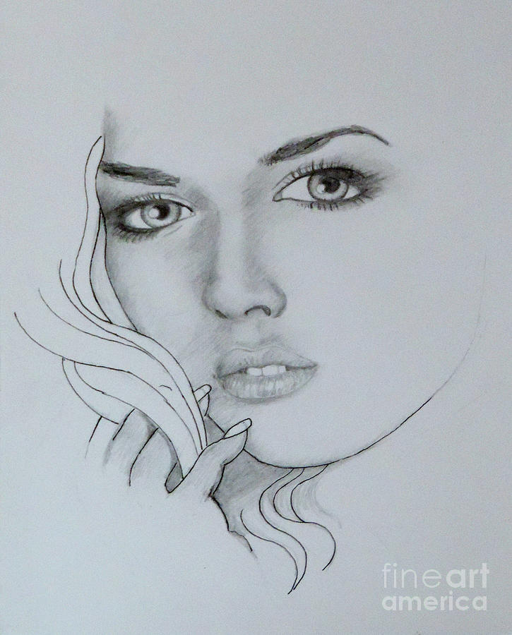 Sarah Drawing by Stephen Brooks - Fine Art America