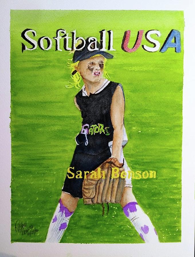 Sarahs ISA World Series ..SOLD Painting by Richard Benson