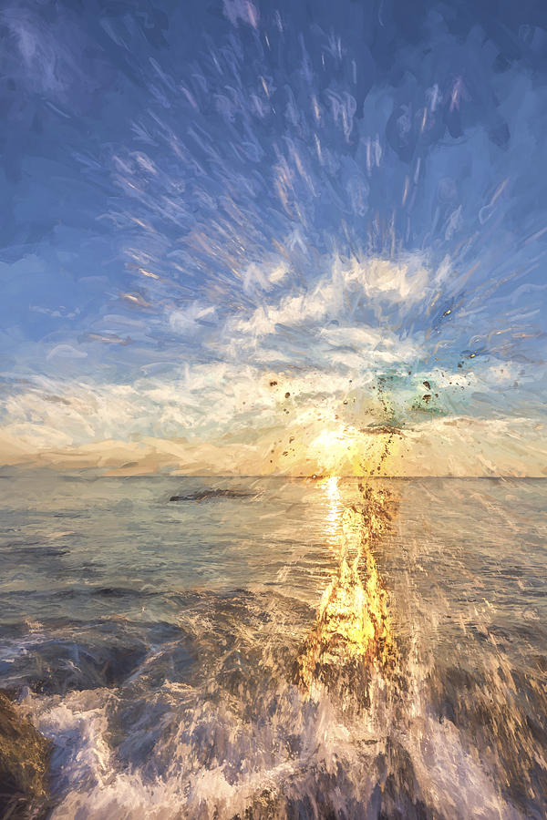 Sarasota Splash II Digital Art by Jon Glaser
