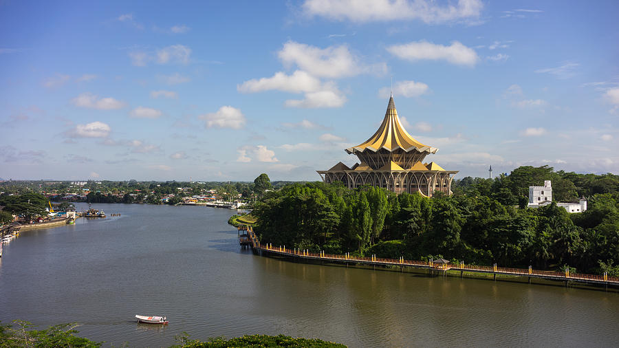 Sarawak river in Kuching Photograph by Shaiful Zamri Masri - Pixels