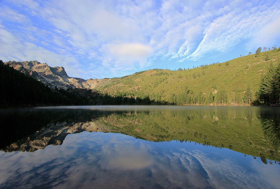 Sardine Lake Mirror Photograph by Sean Sarsfield