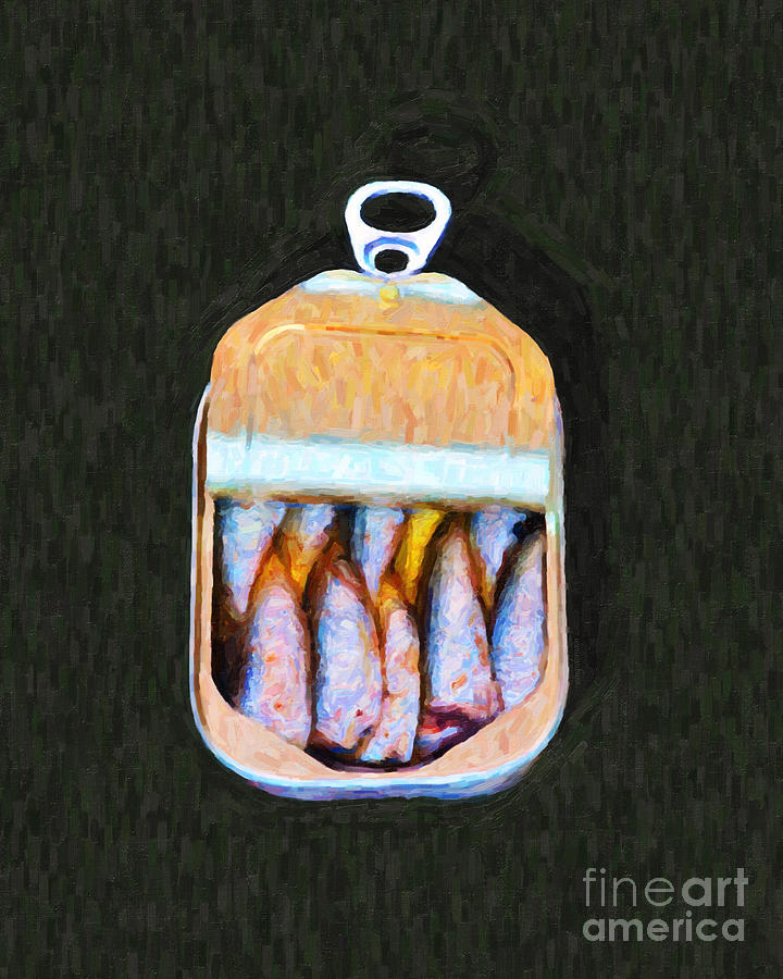 Sardines In Tin Can Photograph by Wingsdomain Art and Photography