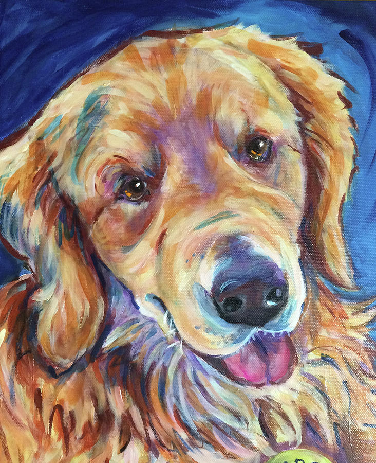 Sarge Painting by Judy Rogan