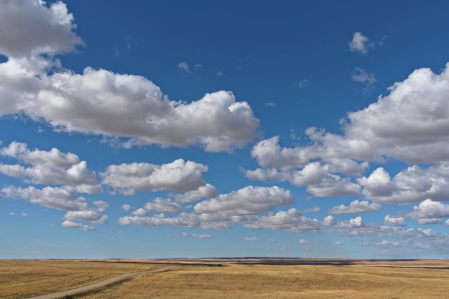 Saskatchewan Prairie Road Photograph by Allan Van Gasbeck