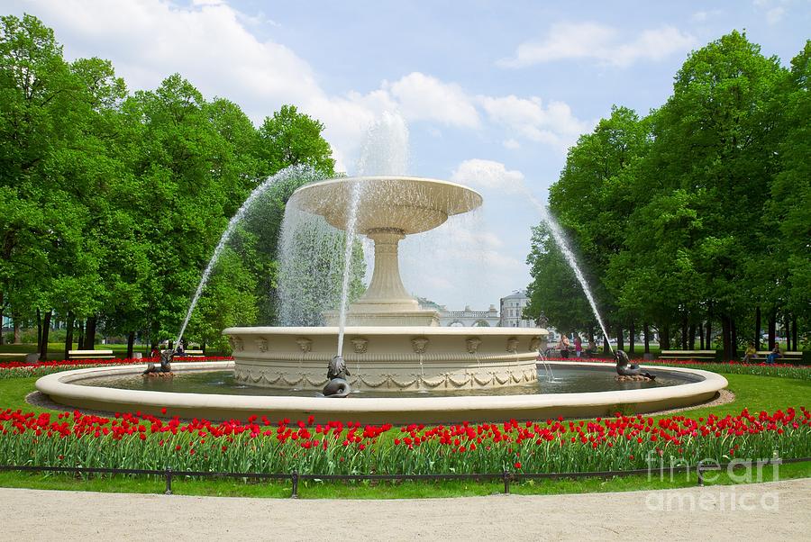 Saski Park in Warsaw Photograph by Anastasy Yarmolovich