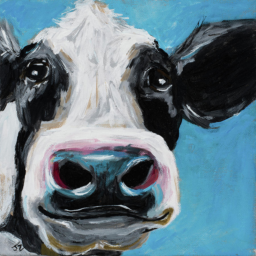 Sassy Sally Painting by Julie Zimmerman - Fine Art America