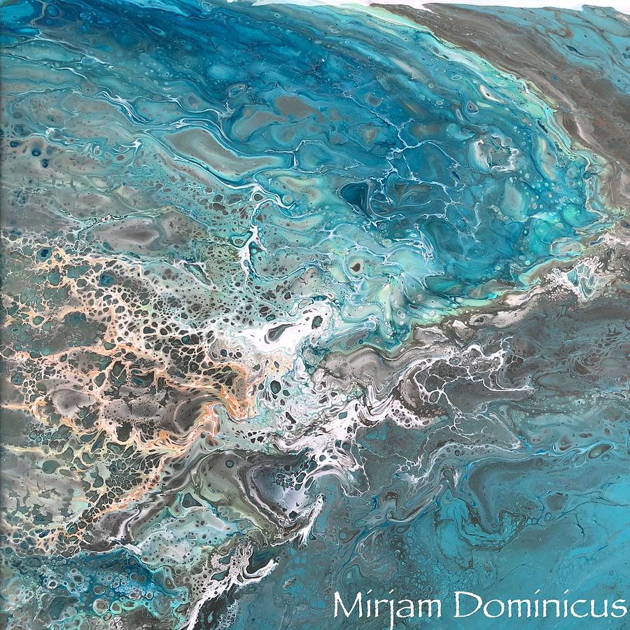 Satellite view 30x30cm Painting by Mirjam Dominicus - Pixels